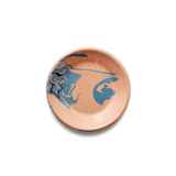 New Marble Cookie Plate 12cm Peach