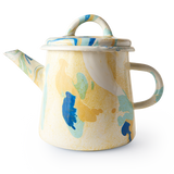 New Marble Tea Pot 1000cc Lemon Cream