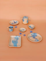 New Marble Large Baking Dish 26x18x4cm Peach