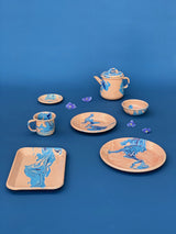 New Marble Tea Pot 1000cc Peach