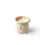 Tea Tree Candle in Muscat Green Splatter Enamelware Container