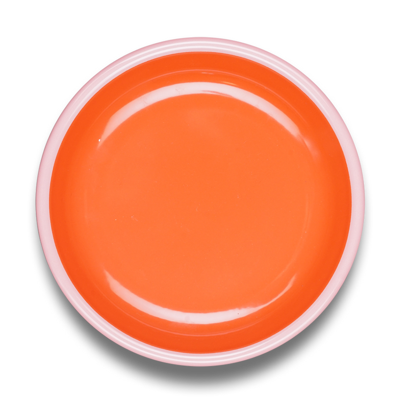 Colorama Large Plate 26cm Coral with Soft Pink Rim