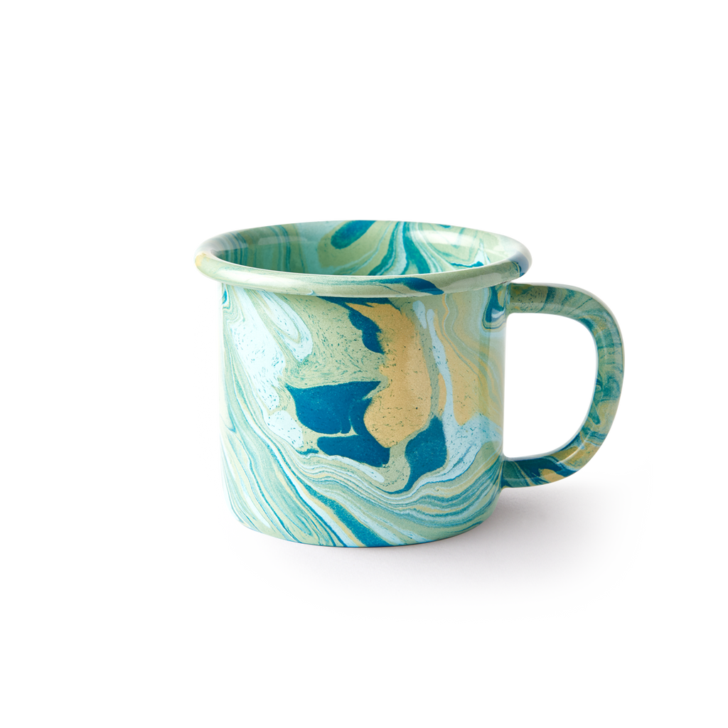 New Marble Large Mug 300cc Mint