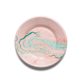 New Marble Small Flat Plate 21cm Blush